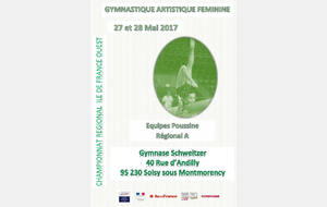 Championnat Régional Poussines 2017 - GAF
